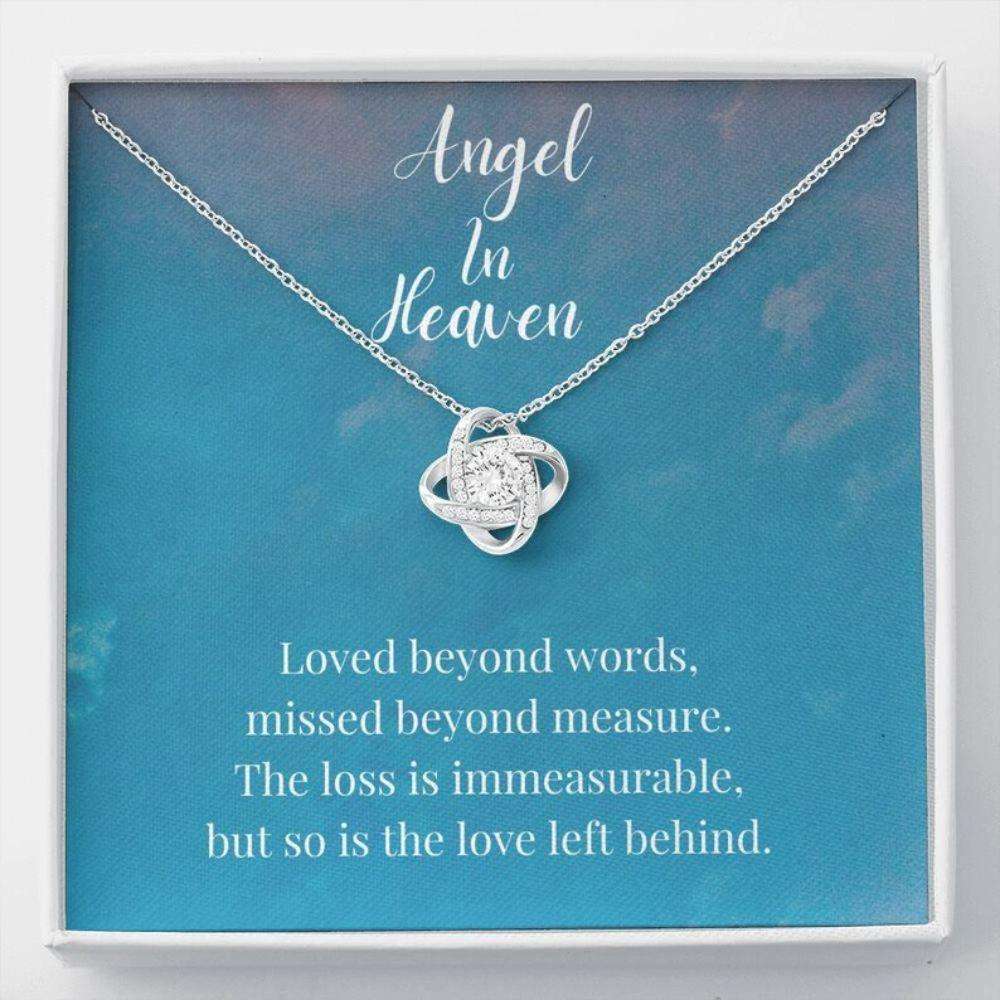 Angel In Heaven Necklace, Grief/Sympathy Gift, Miscarriage Gift, Encouragement Gift Rakva