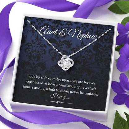 Aunt Necklace, Aunt & Nephew Necklace, Gift For Aunt From Nephew, Aunt Nephew Gifts For Goddaughter / Godson Necklace Rakva