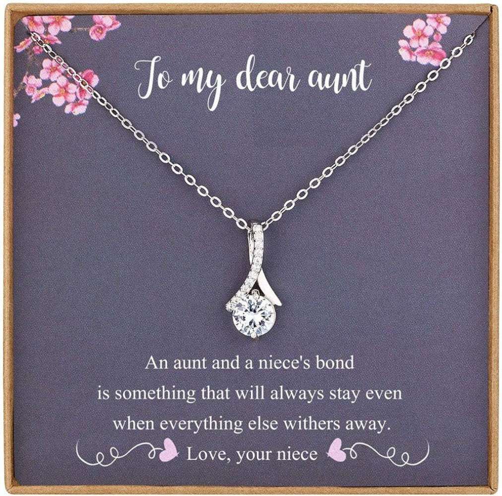 Aunt Necklace, Auntie Necklace Gifts From Niece, Best Aunt Ever Gifts, Gifts For Aunts, Aunt Birthday Gift Gifts for Niece Rakva