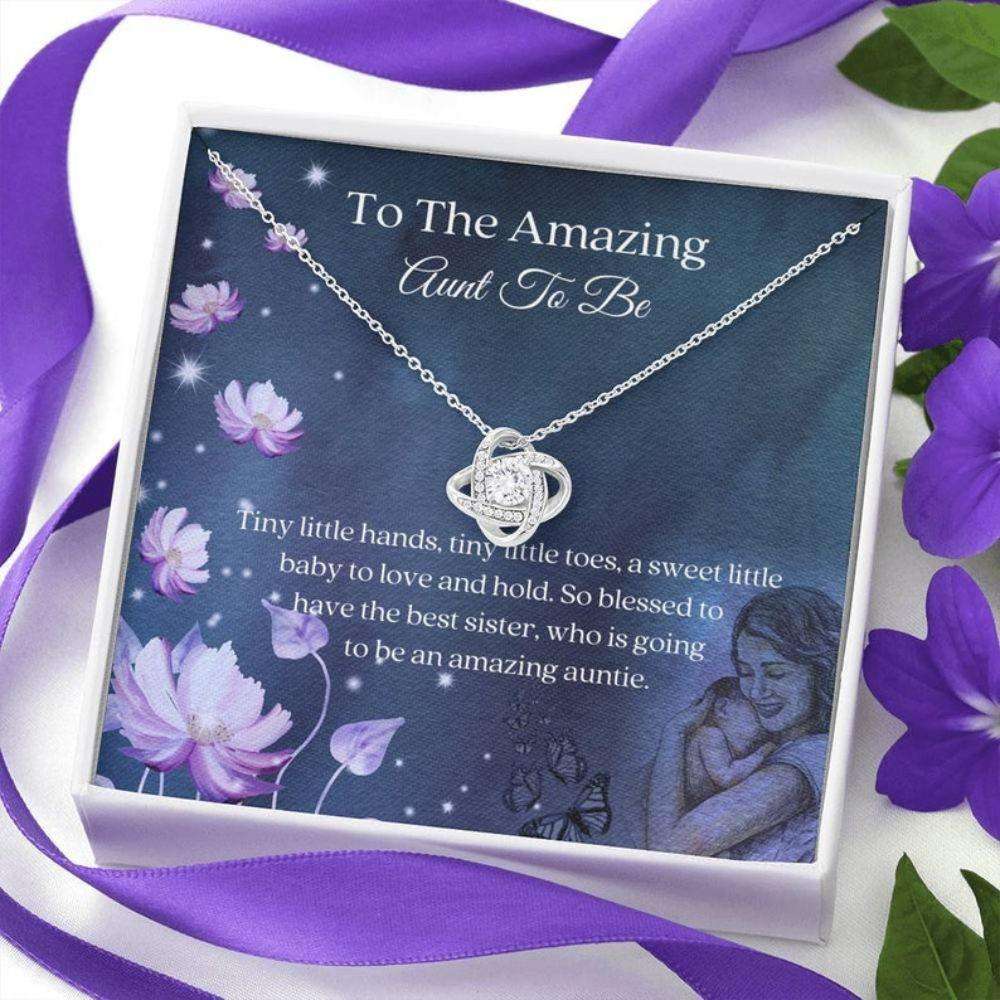 Aunt Necklace, Auntie To Be Gift “ Aunt Reveal Necklace “ Future Aunt Necklace “ Promoted To Auntie “ Best Aunt Ever Gifts For Goddaughter / Godson Necklace Rakva