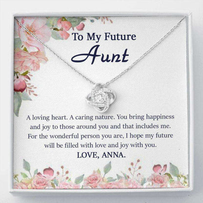 Aunt Necklace, Future Aunt Necklace, Wedding Gift For Future Aunt, Aunt Of The Groom Necklace From Bride, Future Aunt Christmas Necklace Idea Rakva