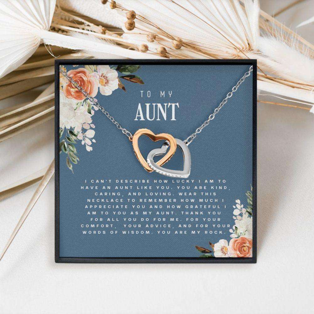 Aunt Necklace, Gifts For Aunt, Aunt Gift, Aunts And Nieces, Auntie Gifts, Niece And Aunt Necklace Gifts For Godmother/ Godfather Rakva