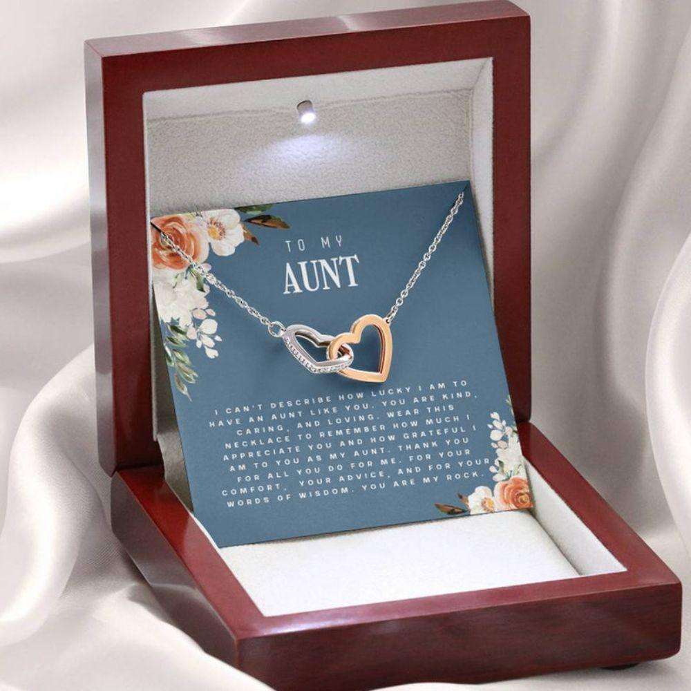 Aunt Necklace, Gifts For Aunt, Aunt Gift, Aunts And Nieces, Auntie Gifts, Niece And Aunt Necklace Gifts For Godmother/ Godfather Rakva