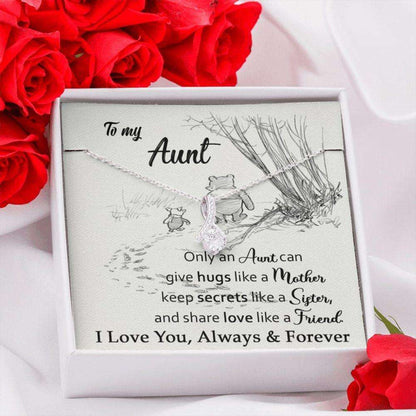 Aunt Necklace, Mothers Day Gift For Aunt, Gifts For Aunt, Aunt Gifts From Niece Nephew, Birthday Necklace Gift For Aunt Mother's Day Rakva