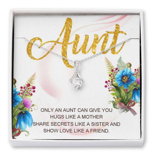 Aunt Necklace, Necklace Gift For Aunt, Auntie Gift From Niece, New Aunt, Best Auntie Ever Necklace Gifts for Niece Rakva