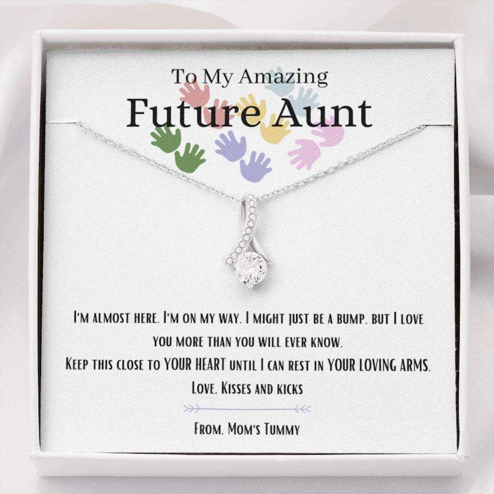 Aunt Necklace, New Aunt Necklace, Gift For New Auntie, Gift For Soon To Be Aunt, Promoted To Aunt Gift Rakva