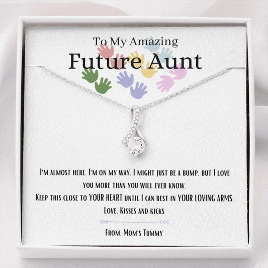 Aunt Necklace, New Aunt Necklace, Gift For New Auntie, Gift For Soon To Be Aunt, Promoted To Aunt Gift Rakva