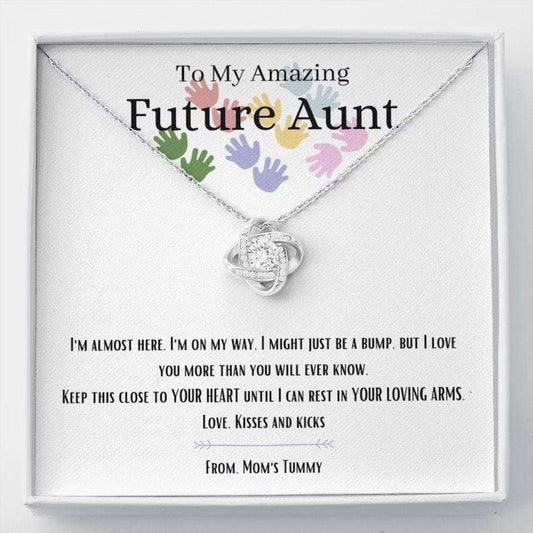 Aunt Necklace, New Aunt Necklace, Gift For New Auntie, Gift For Soon To Be Aunt, Promoted To Aunt Gift Rakva