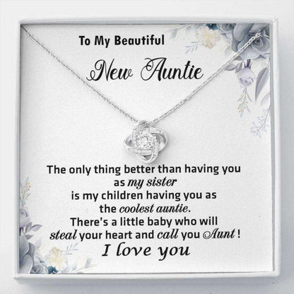 Aunt Necklace, New Auntie Gift, Aunt To Be Necklace, Gifts For Aunt From Baby, First Time Aunt Gift, Going To Be An Aunt Gift Rakva