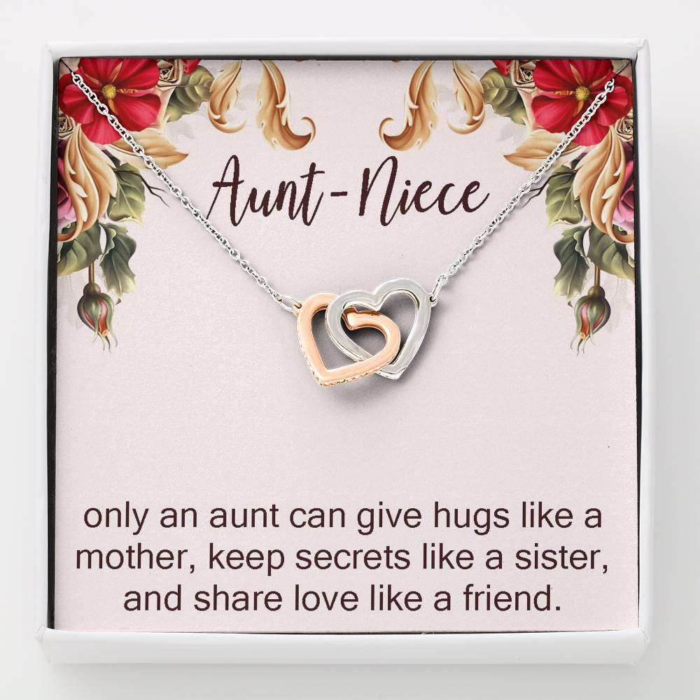 Aunt Necklace, Niece Necklace, Aunt Niece Necklace, Niece-Aunt Gift, Aunt And Niece Gifts for Niece Rakva