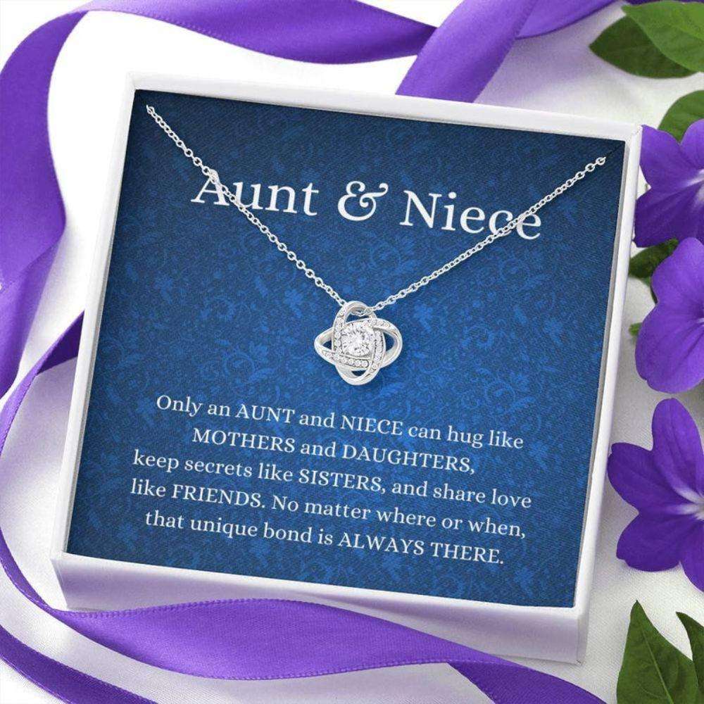 Aunt Necklace, Niece Necklace, Aunt & Niece Necklace Unique Bond, Aunt Niece, Gift For Aunt Auntie Gifts For Goddaughter / Godson Necklace Rakva