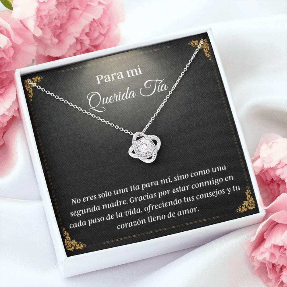 Aunt Necklace, Spanish Aunt Necklace “ Mejor Tia Gift “ Regalos En Espanol “ Love To Tia “ Latina Aunt Gift Rakva