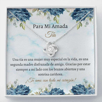 Aunt Necklace, Spanish Aunt Necklace “ Tia Collar Regalo “ Latina Auntie Gift “ Mejor Tia Rakva