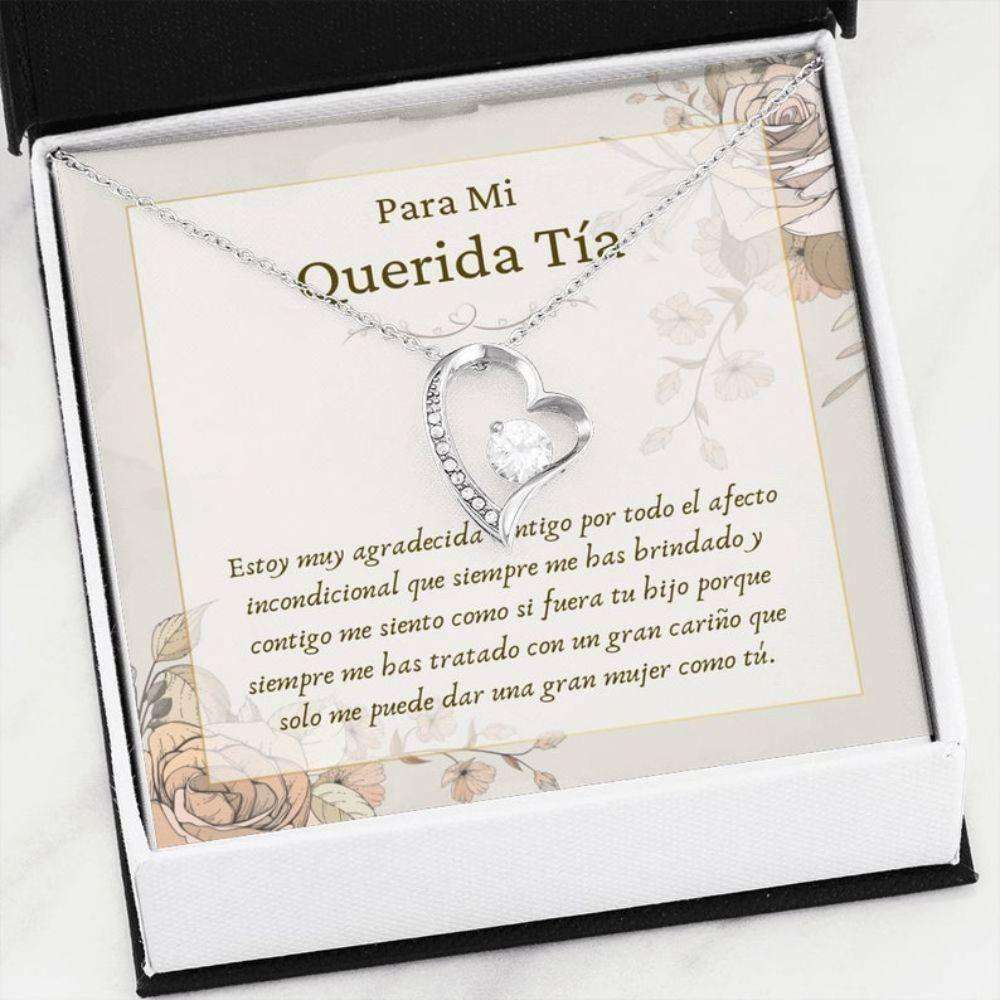 Aunt Necklace, Spanish Necklace Tia “ Joyas Ͽ½Nicas Para Tia “ Spanish Aunt Christmas “ Latina Aunt Necklace Rakva