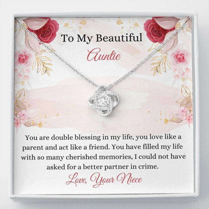 Aunt Necklace, Sweet Auntie Gift “ Auntie Necklace “ Sentimental Gift “ Auntie Keepsake “ Aunt Christmas Gift Gifts For Goddaughter / Godson Necklace Rakva