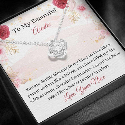 Aunt Necklace, Sweet Auntie Gift “ Auntie Necklace “ Sentimental Gift “ Auntie Keepsake “ Aunt Christmas Gift Gifts For Goddaughter / Godson Necklace Rakva