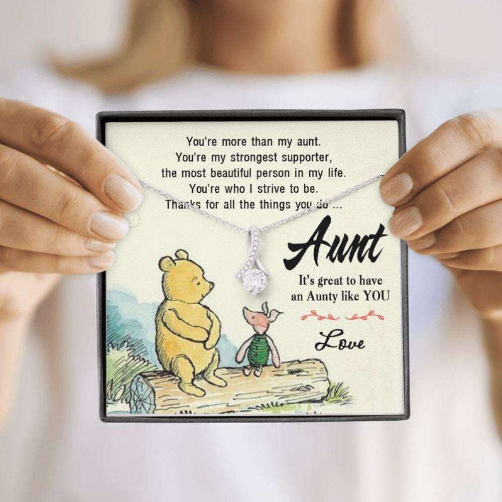 Aunt Necklace, To My Aunt Necklace With Thoughtful Card, Aunt Appreciation, Gift For Auntie, Aunty Gift, Mothers Day Gift For Aunt Mother's Day Rakva