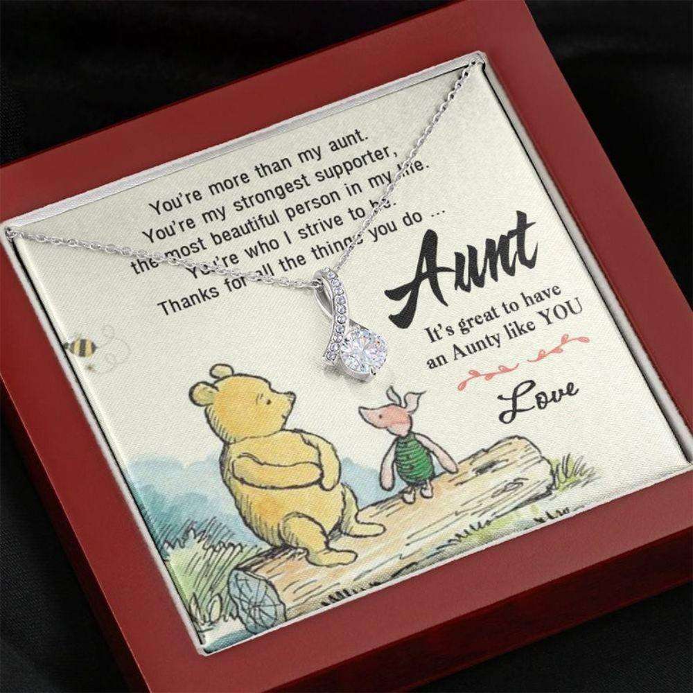 Aunt Necklace, To My Aunt Necklace With Thoughtful Card, Aunt Appreciation, Gift For Auntie, Aunty Gift, Mothers Day Gift For Aunt Mother's Day Rakva