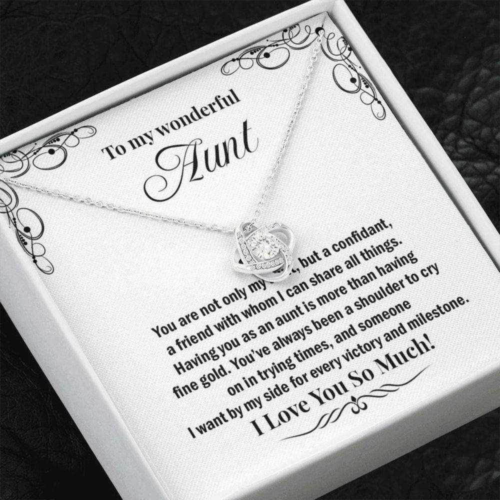 Aunt Necklace, To My Great Aunt Necklace , Aunt Love Necklace, Best Auntie Ever, Gift For Aunt Gifts For Godmother/ Godfather Rakva