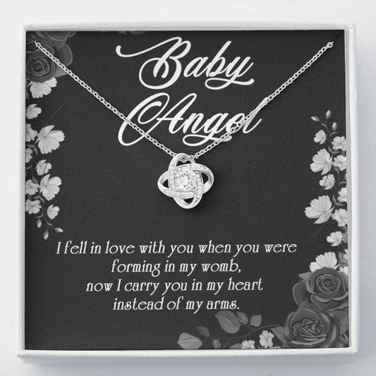 Baby Angel Necklace, Remembrance Gift For Women, Miscarriage Keepsake Lost Of Babies Gift, Pregnancy And Infant Loss Sympathy Gift Rakva