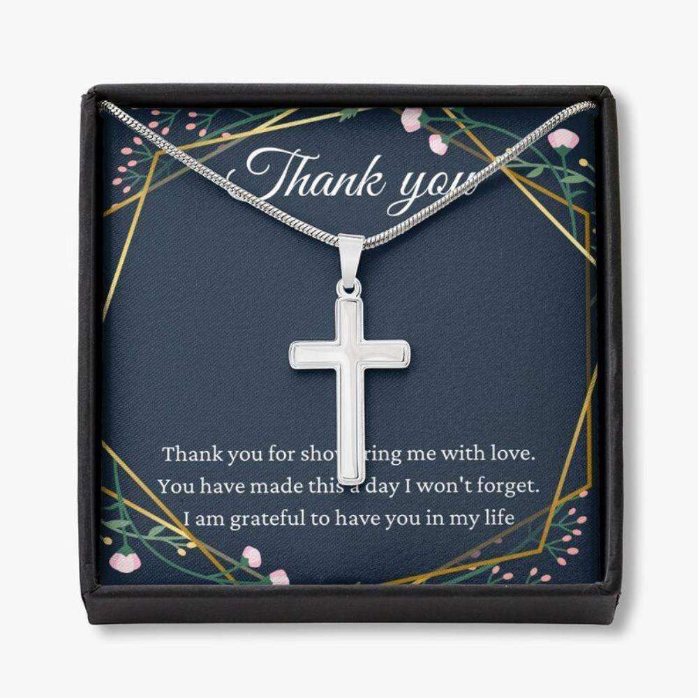 Baby Boy Shower Hostess Necklace Thank You Gift, Baby Girl Shower Host Necklace Gifts Rakva