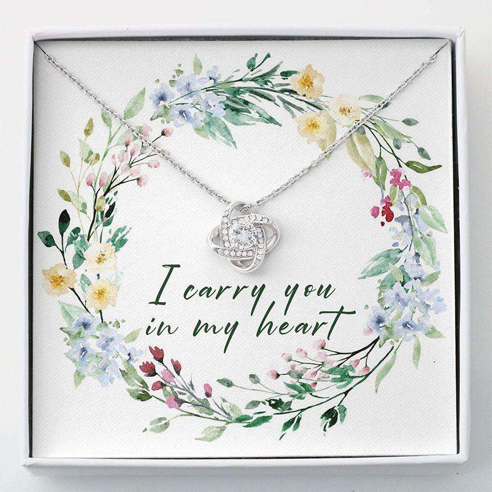 Bereavement Gift Condolence Gift Necklace “ Memorials Necklace With Gift Box Rakva