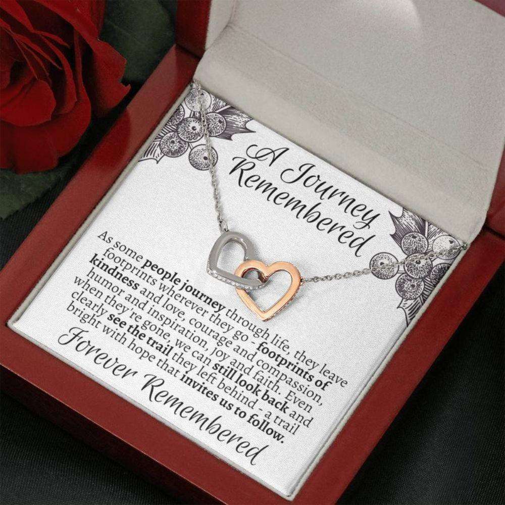 Bereavement Gift For Grieving Wife, Newly Widowed Gift, Sympathy Gift For Loss Of Husband, Husband Memorial Gift, Memorial Gift Gift Memorials Necklace Rakva