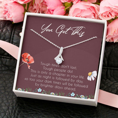 Best Friend Necklace, Alluring Beauty Necklace “ You Got This, Encouragement Necklace Gifts Gifts For Friend Rakva