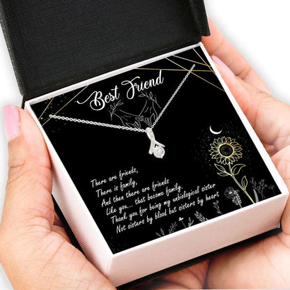 Best Friend Necklace, Best Friend Necklace Card “ Alluring Beauty Necklace, Jewelry For Best Friend, Bff Gifts Gifts For Friend Rakva