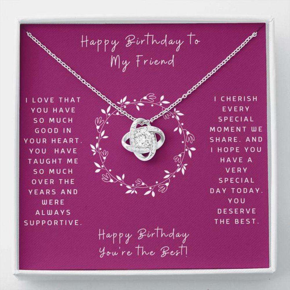 Best Friend Necklace, Gift To Friend “ Friendship Necklace “ Gift To Friend “ Necklace For Friend “ Gift Necklace Message Card Friendship Day Rakva