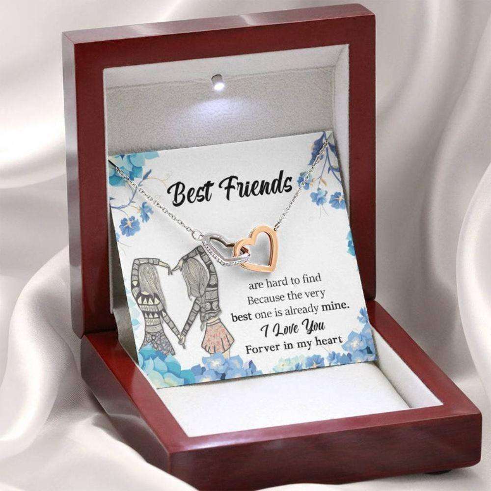 Best Friend Necklace Gifts, Bff Soul Sister Birthday Anniversary Friendship Day Necklace Gifts For Friend Rakva