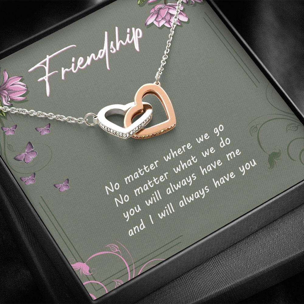 Best Friend Necklace Gifts “ Interlocking Necklace Gifts For Friend Rakva