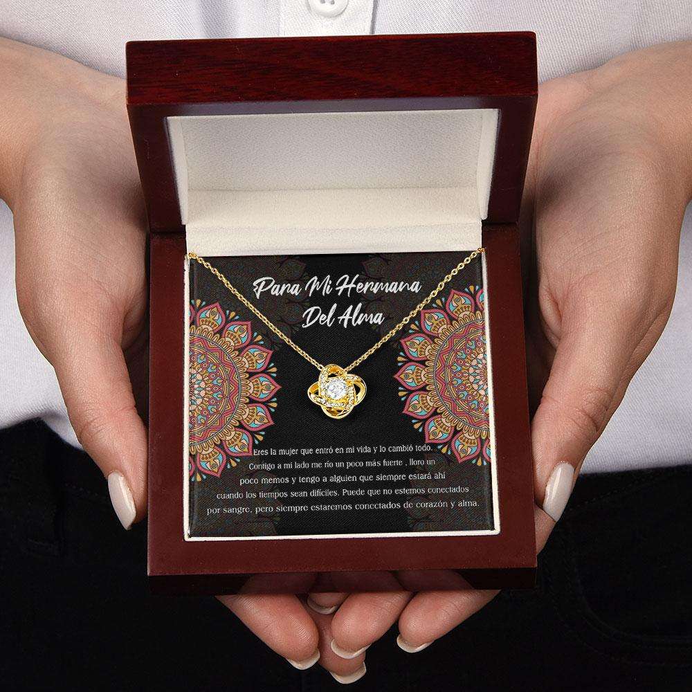 Best Friend Necklace, Latina Friend Gift Collar Para Amiga Spanish Friend Gift Hermana Del Alma Custom Necklace Friendship Day Rakva