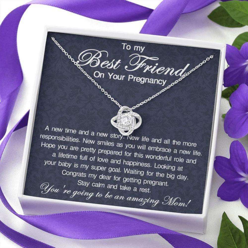 Best Friend Necklace, Pregnancy Gift For Friend, Best Friend Pregnancy Gift, Gift For First Time Mom, Pregnancy Gift For Best Friend Gifts For Friend Rakva