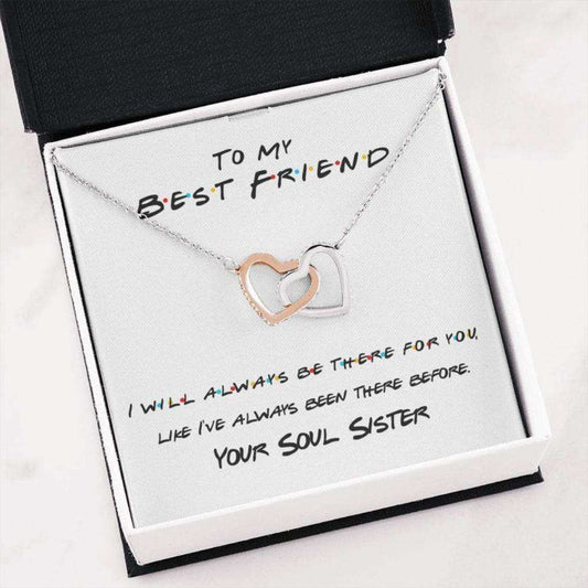 Best Friend Necklace, Soul Sister Gift, Unbiological Sister, Friendship Gift Necklace Gifts For Friend Rakva