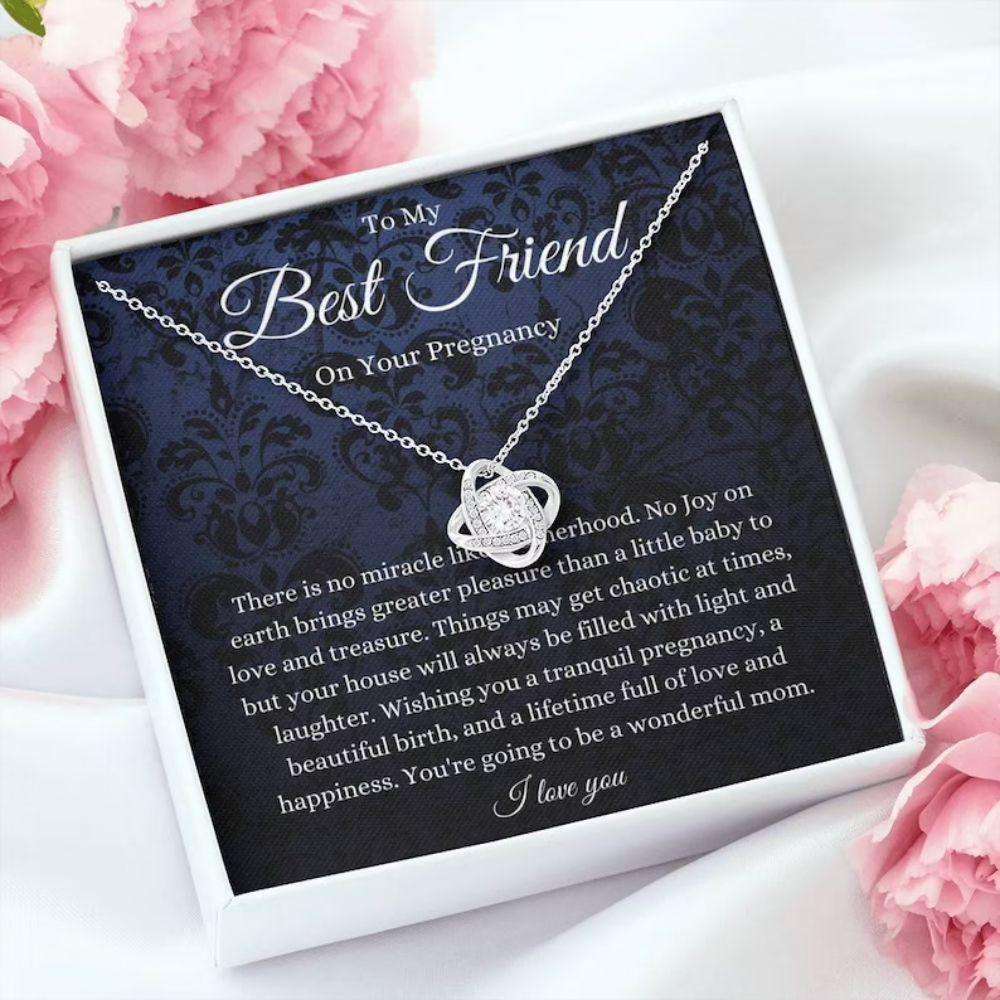 Best Friend Pregnancy Necklace, Gift For Mom To Be, Expecting Mom Gift Gifts For Friend Rakva