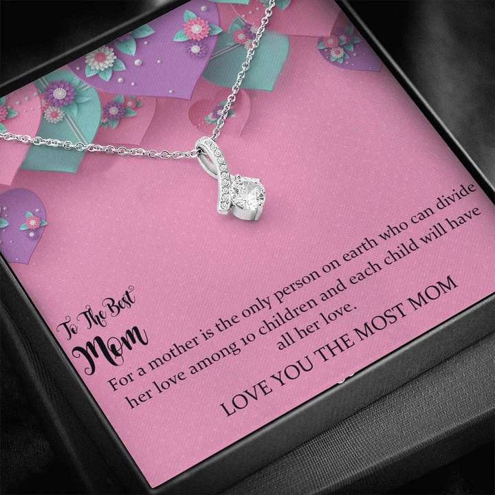 Best Gift For Mom - 925 Sterling Silver Pendant Present Gifts for Mother (Mom) Rakva