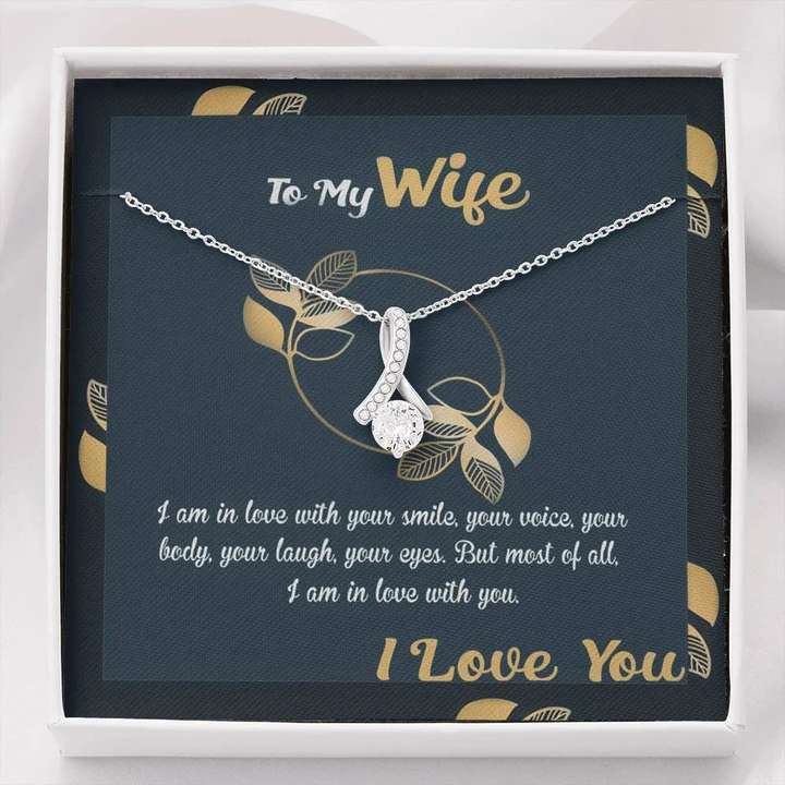 Best Gift Idea For Wife - Pure Silver Pendant & Message Card | Combo Gift Box For Karwa Chauth Rakva