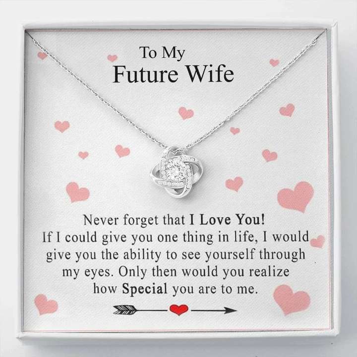 Best Gift Idea For Wife-To-Be - Pure Silver Pendant & Message Card | Combo Gift Box For Karwa Chauth Rakva