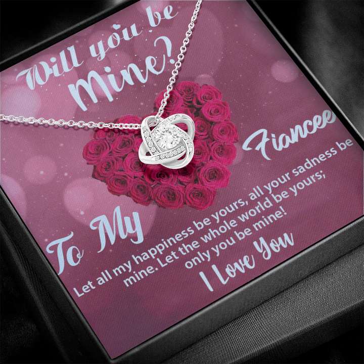 Best Proposal Gift For Fiancã©E - Pure Silver Pendant With Message Card Gifts for Future Wife / fiance Rakva