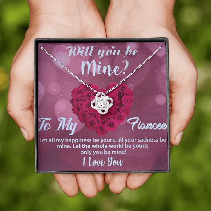 Best Proposal Gift For Fiancã©E - Pure Silver Pendant With Message Card Gifts for Future Wife / fiance Rakva