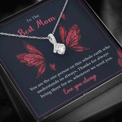 Best Thoughtful Gift For Mom - 925 Sterling Silver Pendant Gifts for Mother (Mom) Rakva