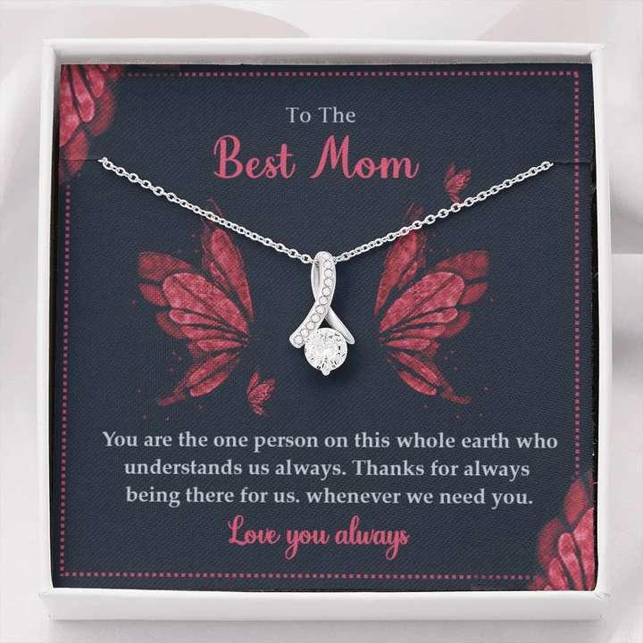 Best Thoughtful Gift For Mom - 925 Sterling Silver Pendant Gifts for Mother (Mom) Rakva