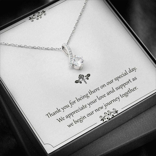 Best Wedding Return Gift Idea - 925 Sterling Silver Pendant With Message Card Gift Set (CUSTOMIZE YOUR BOX) Rakva