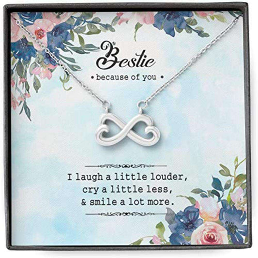 Bestie Gifts Necklace For Women, Best Friend Unbiological Soul Sister Bff Forever Gifts For Friend Rakva