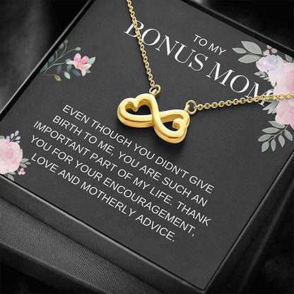 Bonus Mom Necklace “ My Life “ For Step Mom, Gift For Bonus Mom, Bonus Mom Gifts for Mother (Mom) Rakva