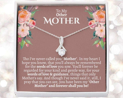 Bonus Mom Necklace, Other Mother Necklace, Gift For Second Mom, Mother-In-Law, Bonus Mom Gifts for Mother (Mom) Rakva