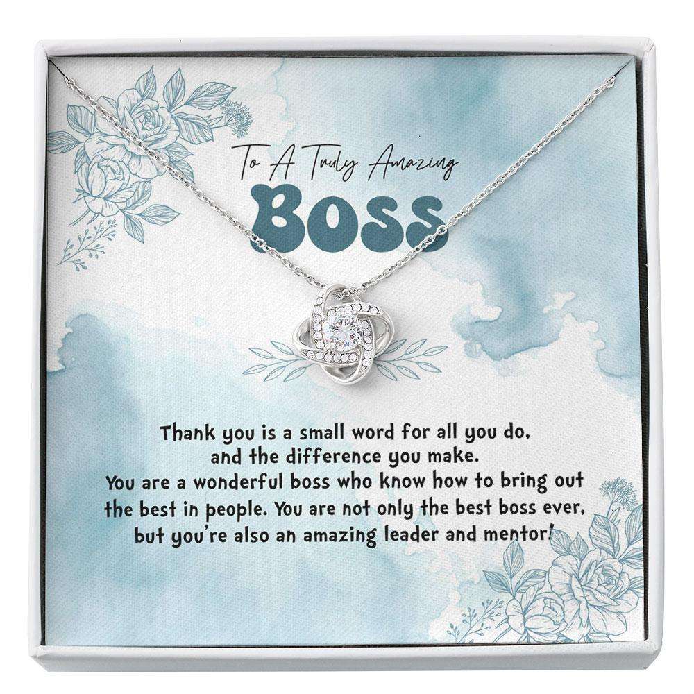 Boss Necklace Gift For Women Boss, Necklace, Boss Lady Gift, Appreciation Thank You Gift For An Amazing Boss Custom Necklace Rakva