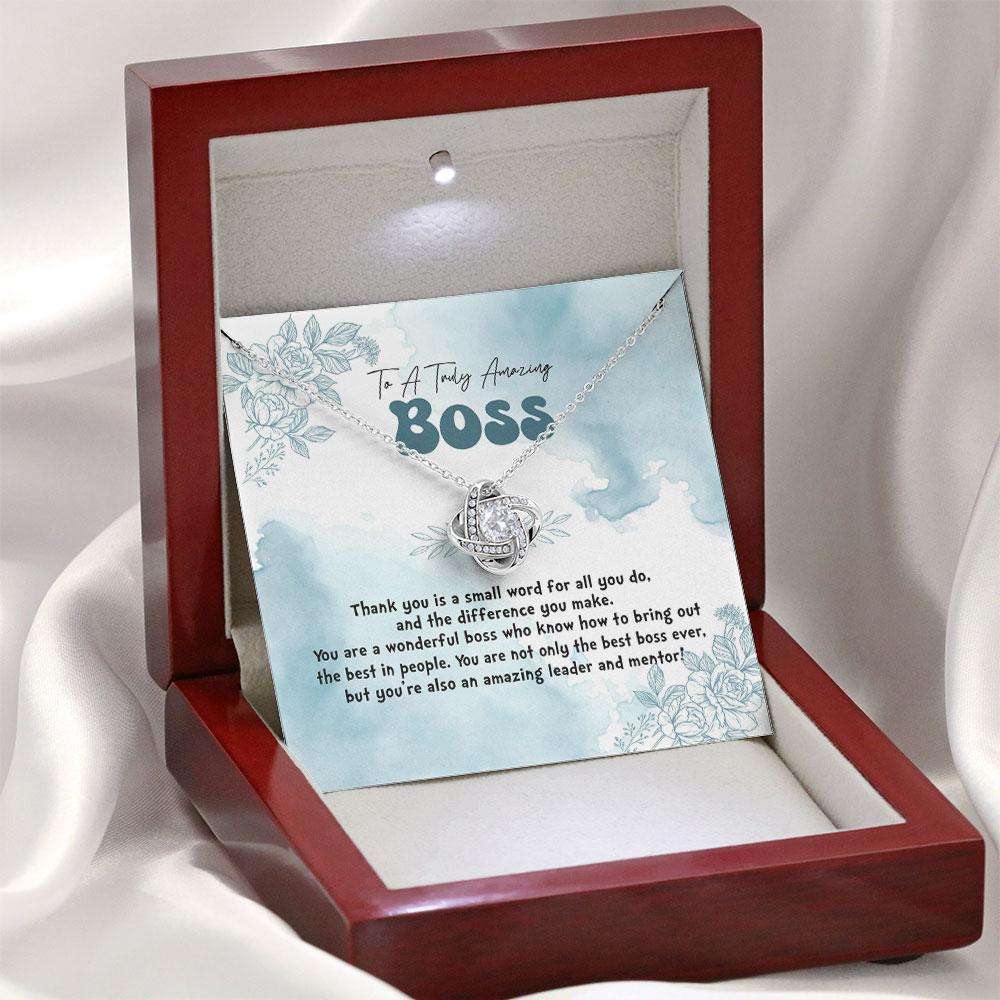 Boss Necklace Gift For Women Boss, Necklace, Boss Lady Gift, Appreciation Thank You Gift For An Amazing Boss Custom Necklace Rakva