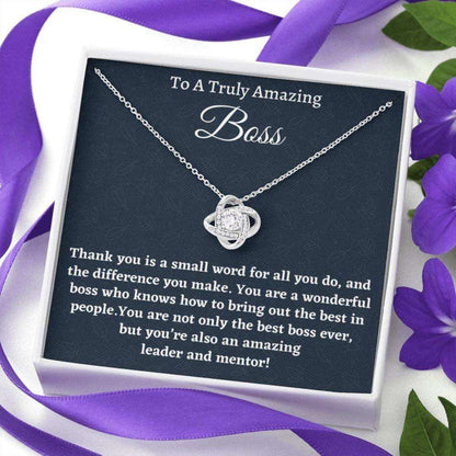 Boss Necklace Gift For Women Boss, Necklace, Boss Lady Gift, Appreciation Thank You Gift For An Amazing Boss Rakva